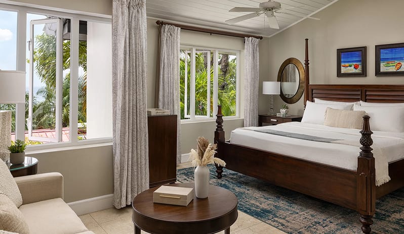 Bedroom at Sandals Regency La Toc hotel in Caribbean by Kenwood Travel