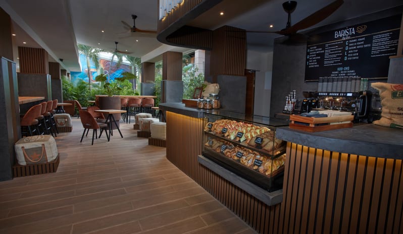 Barista at Tamarijn Aruba All Inclusive Resort by Kenwood Travel