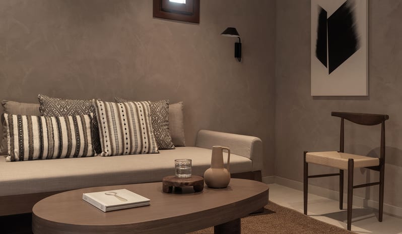 Tropical Bungalow Open Plan Suite with Outdor Jacuzzi Lounge Area at Aulūs Lindos Rhodes, Curio Collection by Hilton by Kenwood Travel