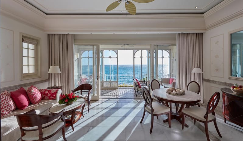 Living Area With Sea View at Princesa Yaiza Suite Hotel Resort in Caribbean-Holidays by Kenwood Travel