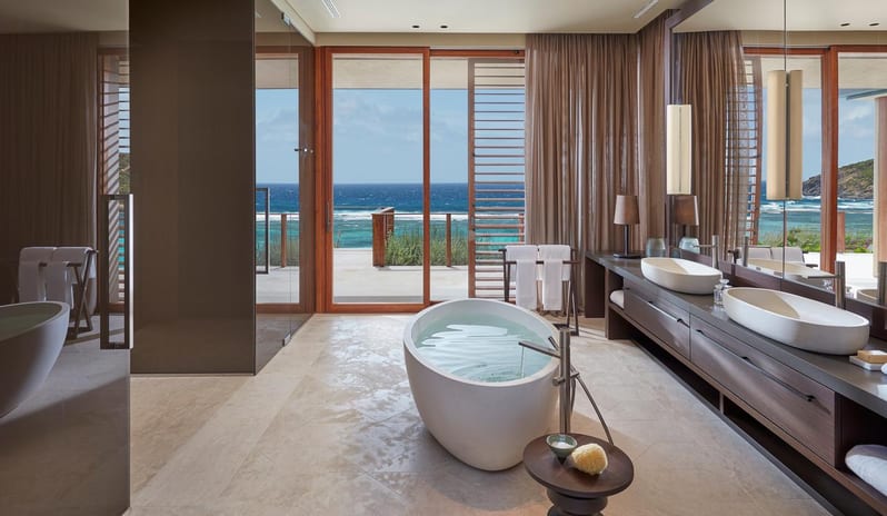 Bathroom With Bathtub at Princesa Yaiza Suite Hotel Resort in Caribbean-Holidays by Kenwood Travel