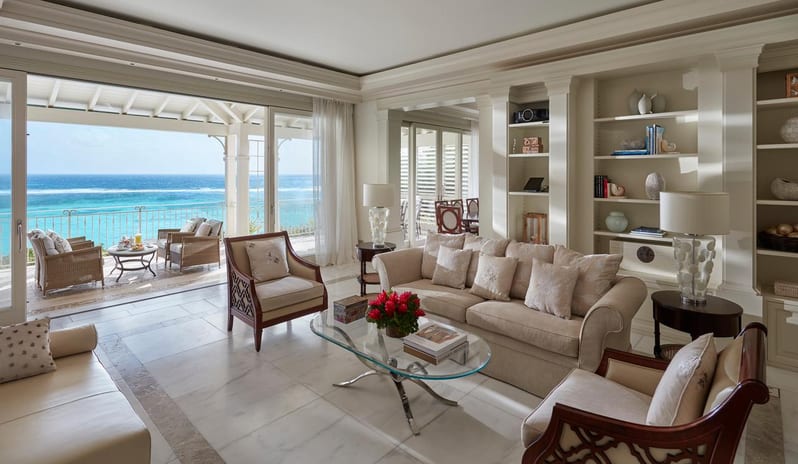 Living Area With Sea View at Princesa Yaiza Suite Hotel Resort in Caribbean-Holidays by Kenwood Travel