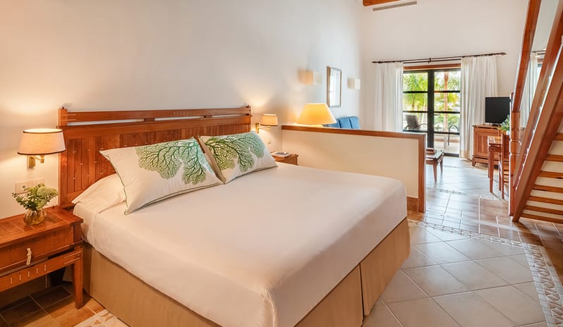 Bed at Princesa Yaiza Suite Hotel Resort in Europe Holidays by Kenwood Travel