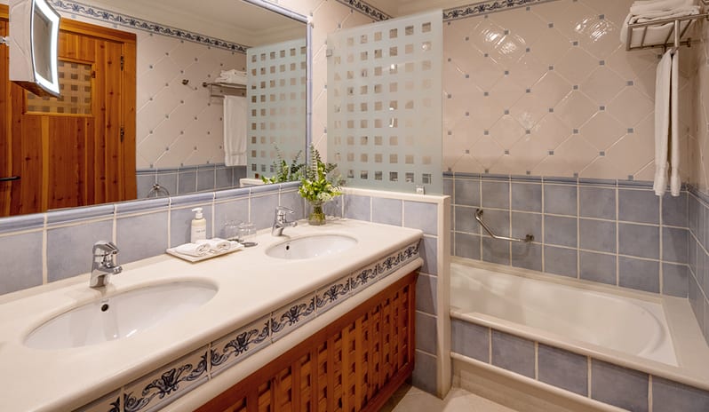 Bathroom at Princesa Yaiza Suite Hotel Resort in Europe Holidays by Kenwood Travel