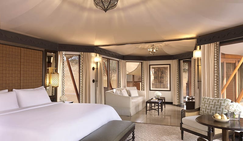 Bedroom View at The Ritz-Carlton Ras Al Khaimah, Al Wadi Desert Hotel Resort in Caribbean-Holidays by Kenwood Travel