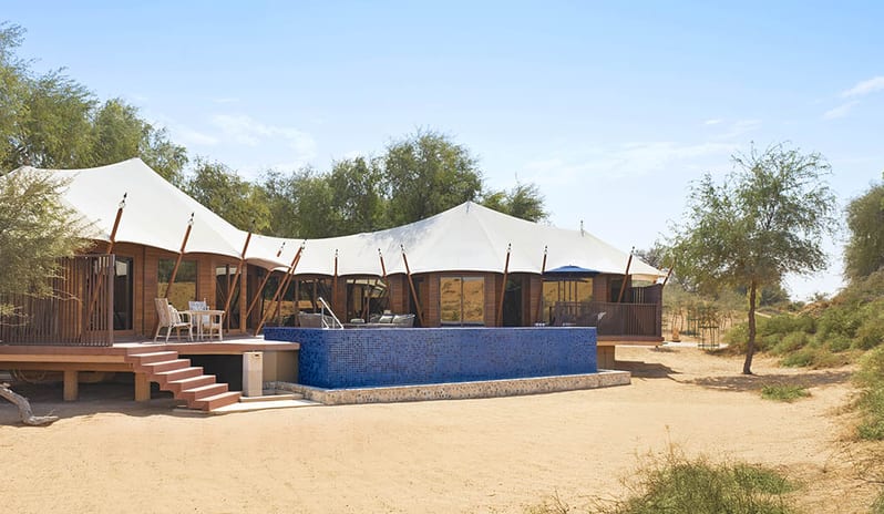 Exterior View at The Ritz-Carlton Ras Al Khaimah, Al Wadi Desert Hotel Resort in Caribbean-Holidays by Kenwood Travel