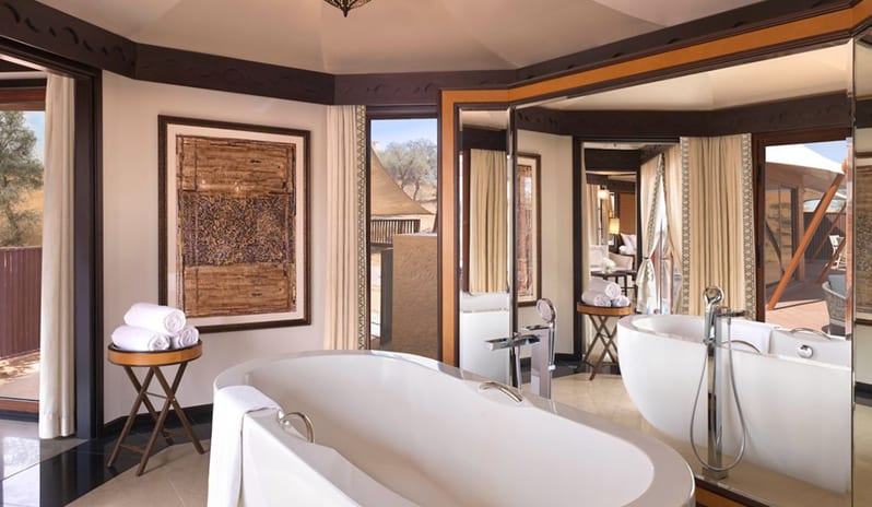 Bathdub View at The Ritz-Carlton Ras Al Khaimah, Al Wadi Desert Hotel Resort in Caribbean-Holidays by Kenwood Travel