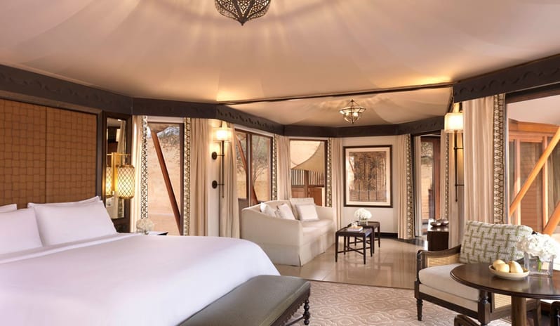 Bedroom Image at The Ritz-Carlton Ras Al Khaimah, Al Wadi Desert Hotel Resort in Caribbean-Holidays by Kenwood Travel