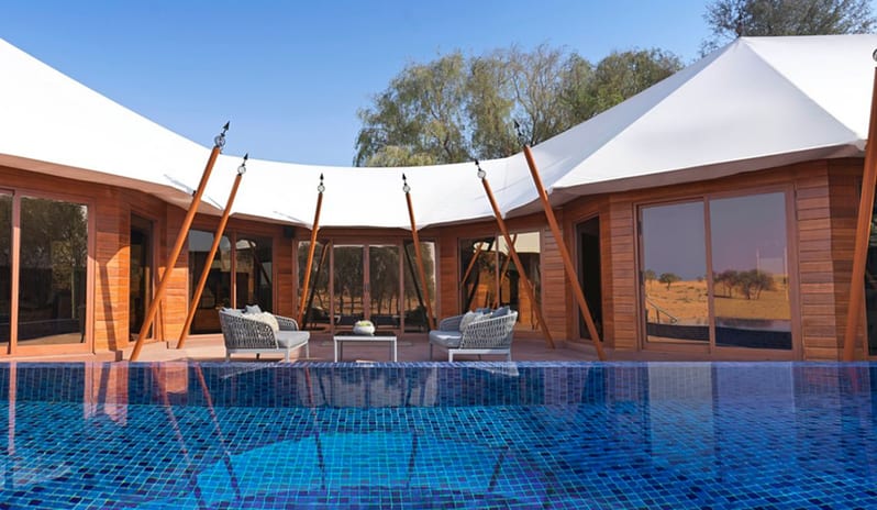 Pool View at The Ritz-Carlton Ras Al Khaimah, Al Wadi Desert Hotel Resort in Caribbean-Holidays by Kenwood Travel