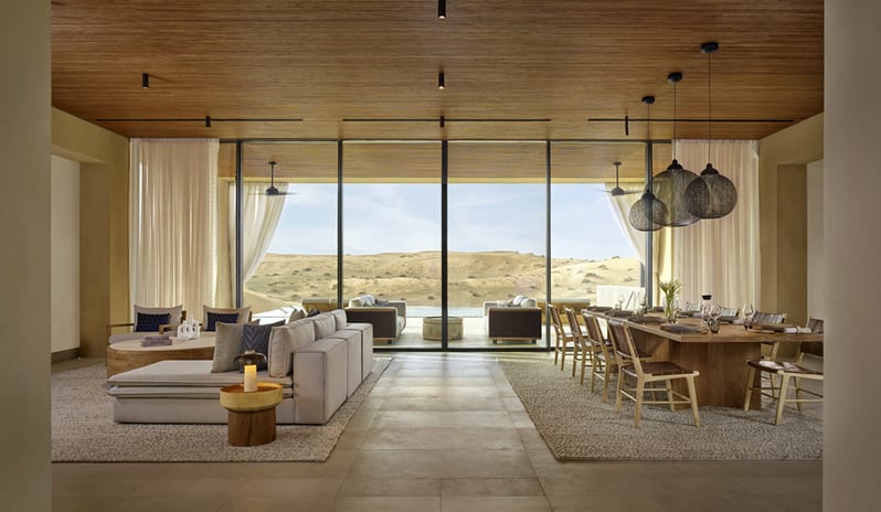 Living Area at The Ritz-Carlton Ras Al Khaimah, Al Wadi Desert Hotel Resort in Caribbean-Holidays by Kenwood Travel