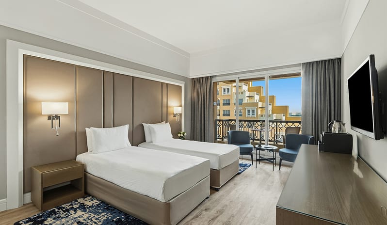 Bedroom View at Rixos Bab Al Bahr - Resort in Middle-East-Holidays by Kenwood Travel