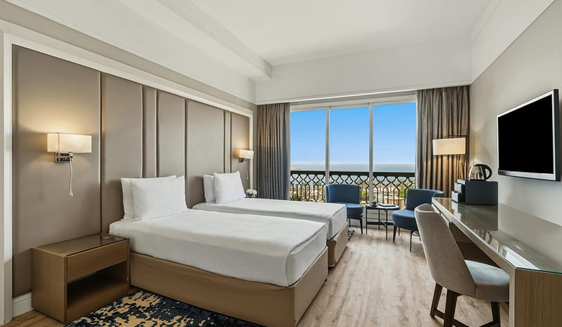Bedroom View at Rixos Bab Al Bahr - Resort in Middle-East-Holidays by Kenwood Travel
