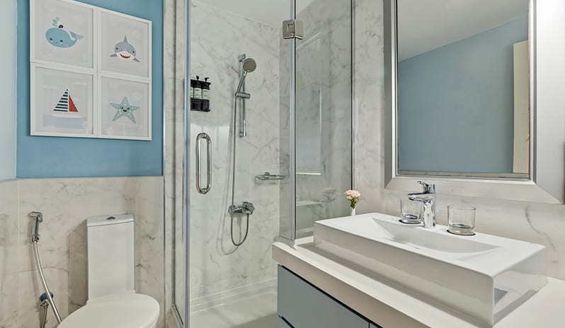 Kids Bathroom View at Rixos Bab Al Bahr - Resort in Middle-East-Holidays by Kenwood Travel