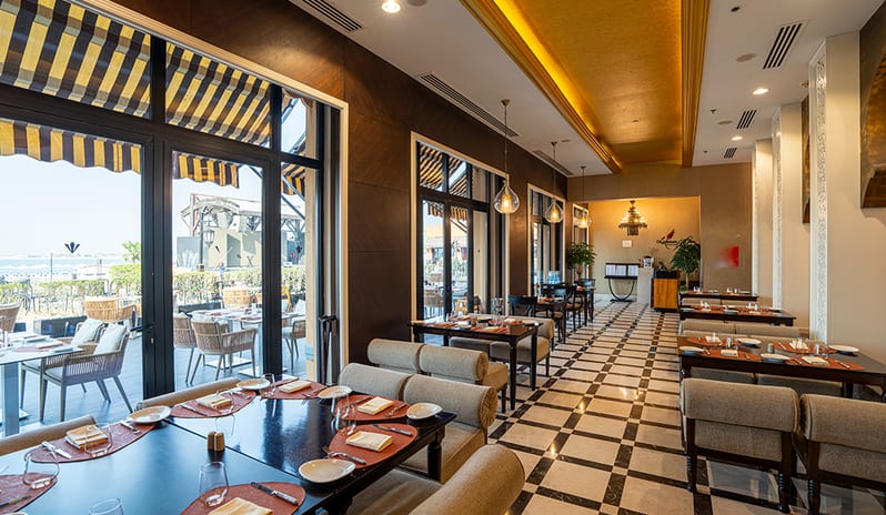 Restaurant View at Rixos Bab Al Bahr - Resort in Middle-East-Holidays by Kenwood Travel