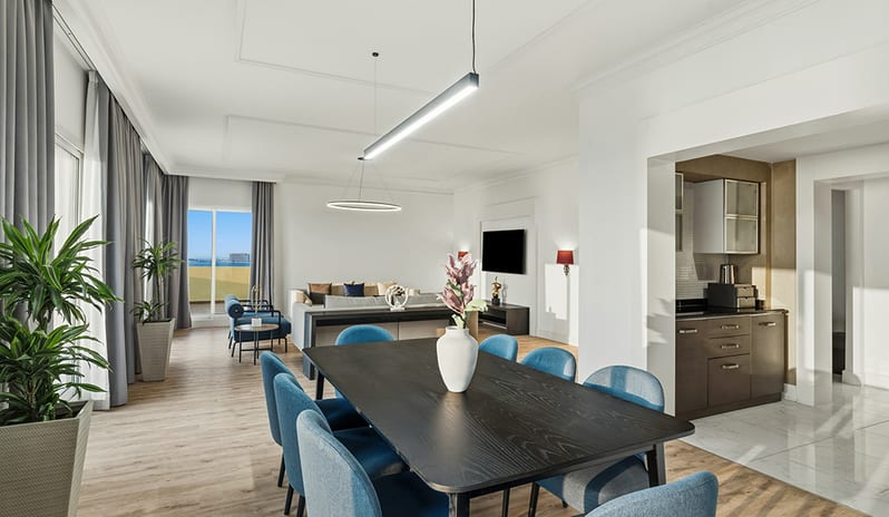 Dining Area View at Rixos Bab Al Bahr - Resort in Middle-East-Holidays by Kenwood Travel