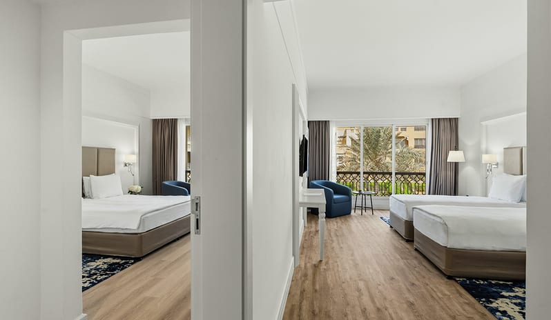 Bedroom View at Rixos Bab Al Bahr - Resort in Middle-East-Holidays by Kenwood Travel