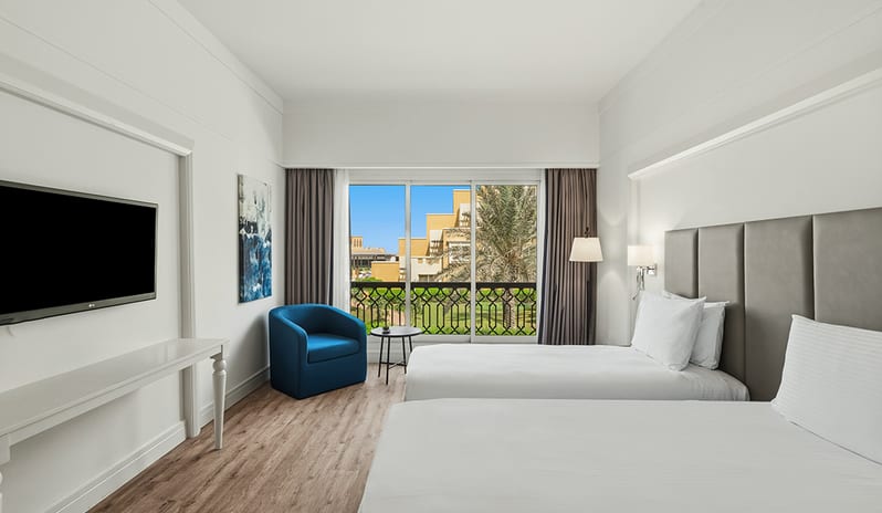 Bedroom View at Rixos Bab Al Bahr - Resort in Middle-East-Holidays by Kenwood Travel