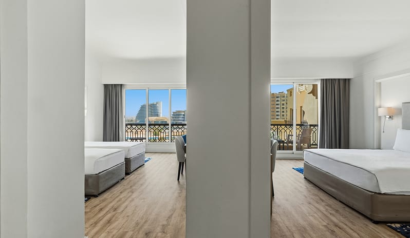 Bedroom View at Rixos Bab Al Bahr - Resort in Middle-East-Holidays by Kenwood Travel