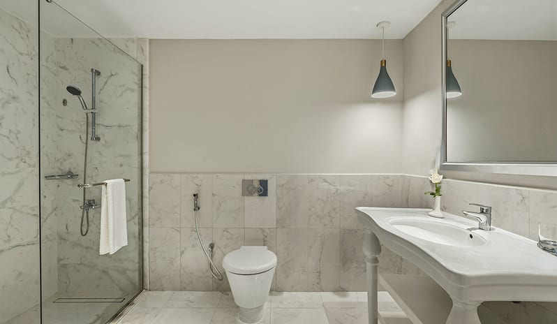 Bathroom View at Rixos Bab Al Bahr - Resort in Middle-East-Holidays by Kenwood Travel