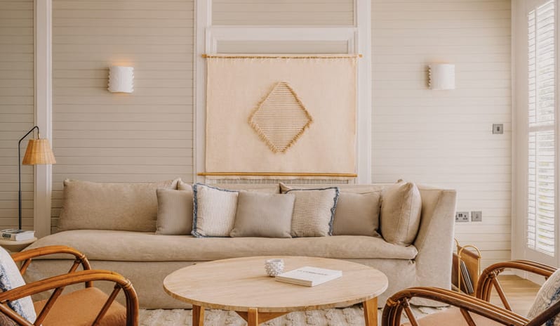 Living Area View at Soho Beach House Canouan - Resort in Caribbean-Holidays by Kenwood Travel