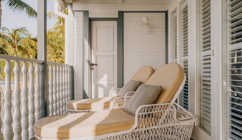 Outdoor Relaxing Area View at Soho Beach House Canouan - Resort in Caribbean-Holidays by Kenwood Travel