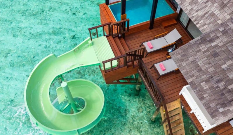 OZEN LIFE MAADHOO - Wind Villa with Jacuzzi & Slide