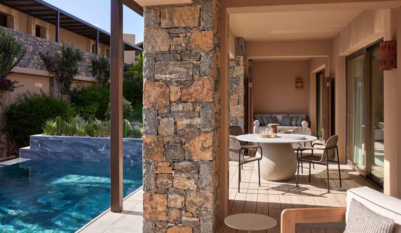 The Collection Two Bedroom Suite Sea View Private Pool at Daios Cove by Kenwood Travel