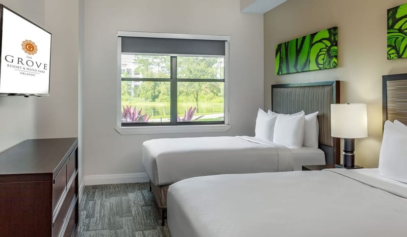 The Grove Resort & Water Park Orlando - Grove 2 Bedroom Family Condo Resort View