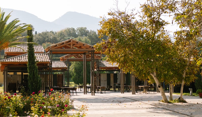 Botanica Fine Dining Open-air fine dining restaurant at Grecotel LUXME Costa Botanica by Kenwood Travel