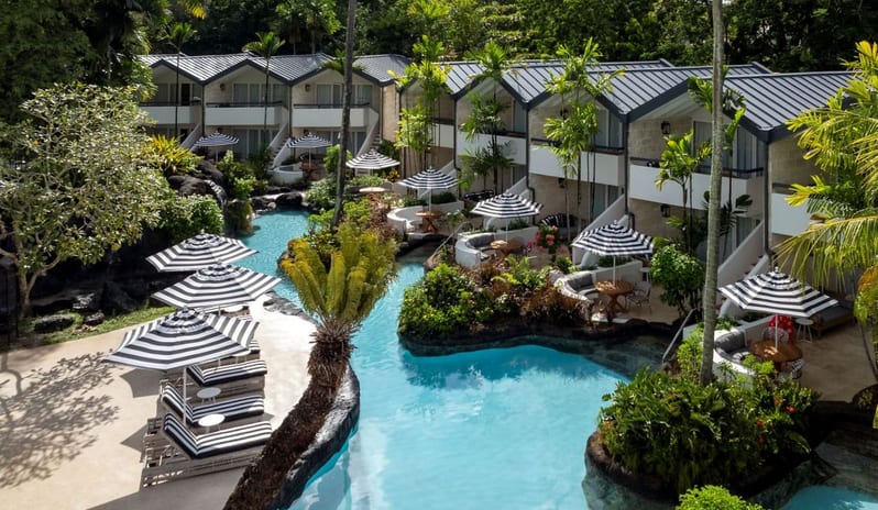 Luxury Poolside Room