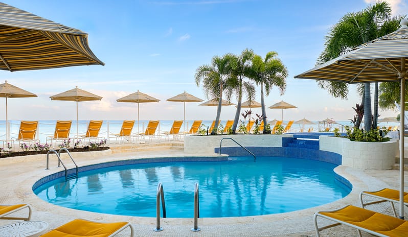 pool daytime