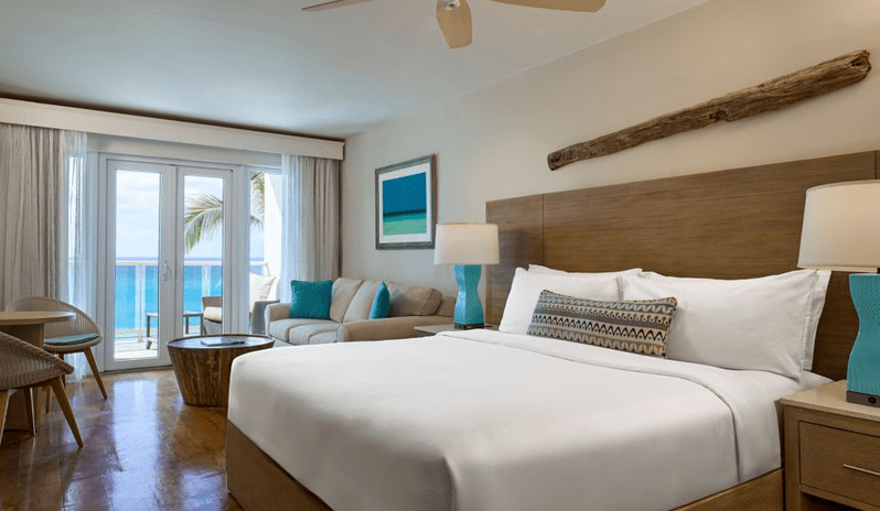 Ocean Front Split Level Room