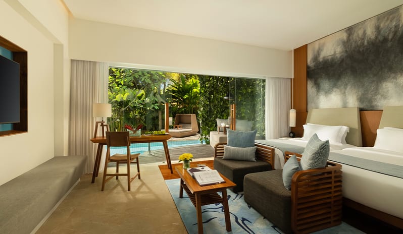 Impressive Lagoon Pool Suite