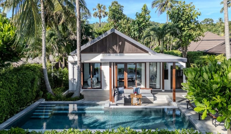 One Bedroom Beachfront Pool Villa