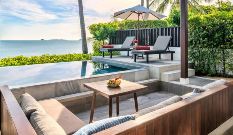 One Bedroom Beachfront Pool Villa