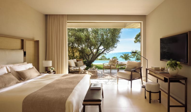 Two Bedroom Bungalow Suite Private Pool Front Sea View Luxury beachfront resort suite with private pool and ocean view at Sani Club by Kenwood Travel