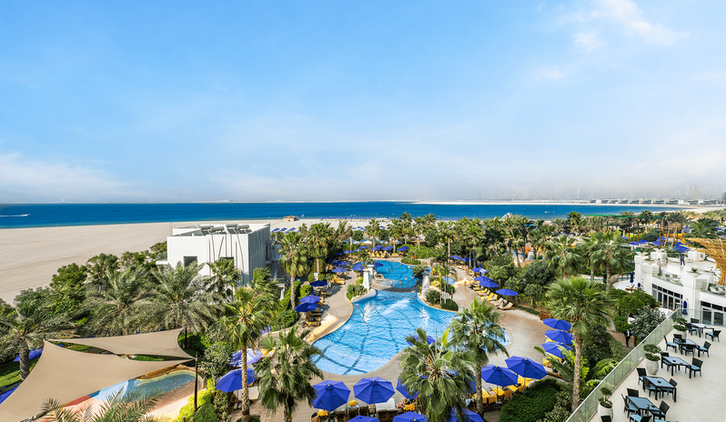 Mirage Superior Room Sea View with Bunk bedsOcean, beach, and swimming pool view at Centara Mirage Beach Resort Dubai by Kenwood Travel