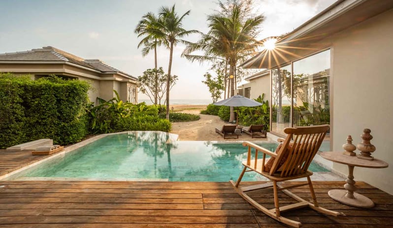Devasom Khao Lak Beach Resort & Villas - Two Bedroom Beachfront Pool Villa