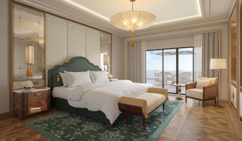 jzs royal suite king bedroom
