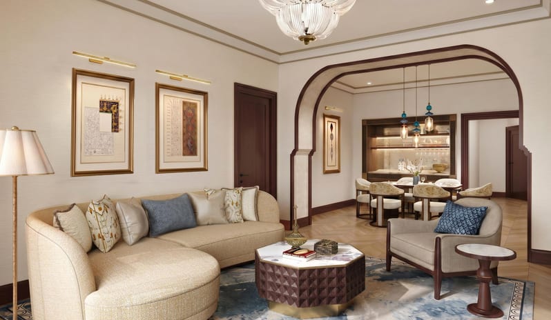 jzs one bedroom palm suite lounge