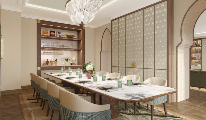 jzs royal suite dining room