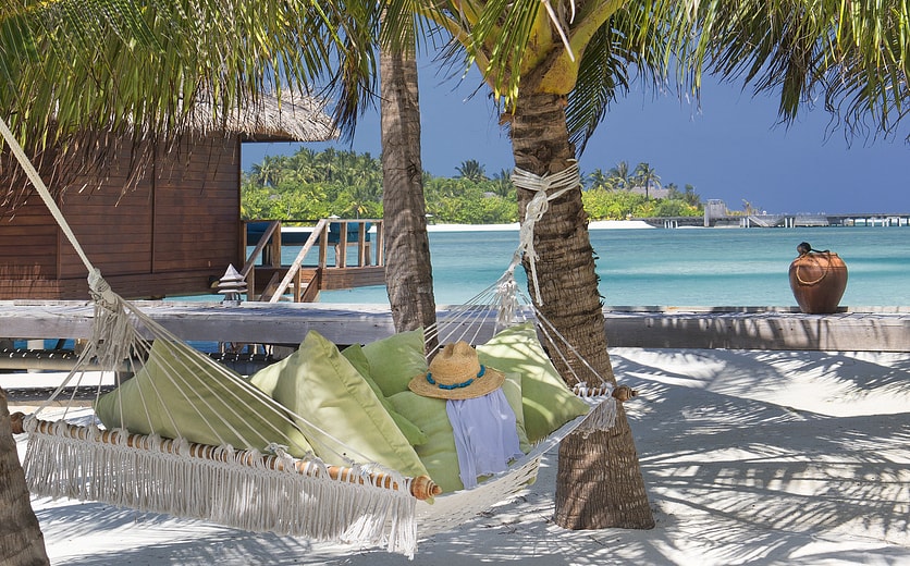 Anantara Veli Maldives Resort-Hammock on beach.jpg