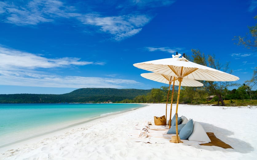 Landscape photo of beautiful white sand exotic beach on Koh Rong island in Cambodia.jpg