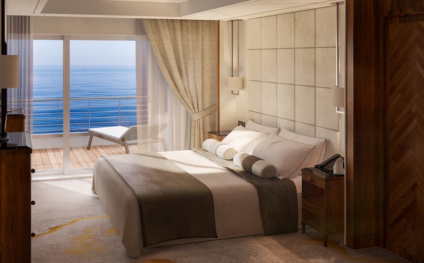 Crystal Cruises SYMPHONY Jr. Crystal Penthouse Suite Bedroom.jpg